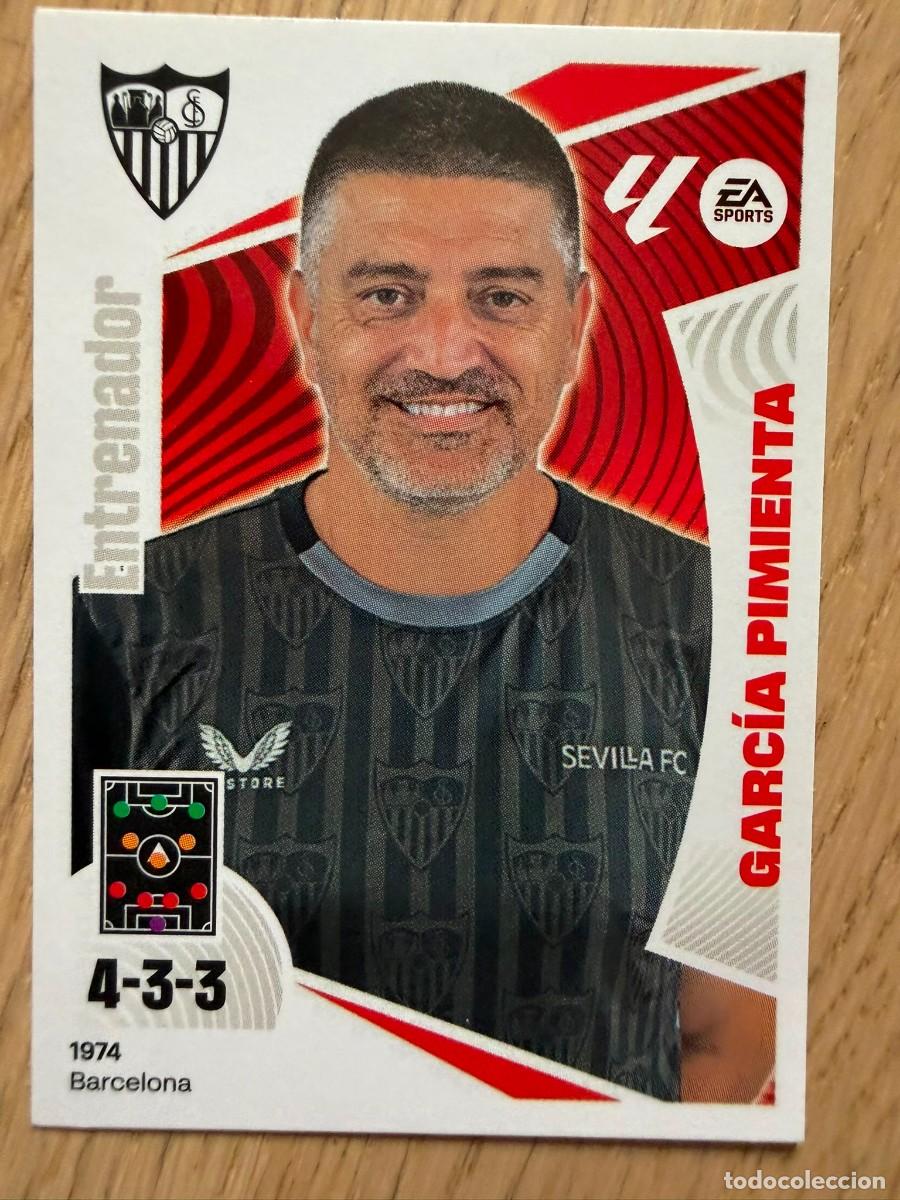 Cromos de f&uacute;tbol: 2 GARCIA PIMIENTA SEVILLA 24 25 2024 2025 LIGA EA SPORTS COLECCIONES ESTE SIN PEGAR STICKER