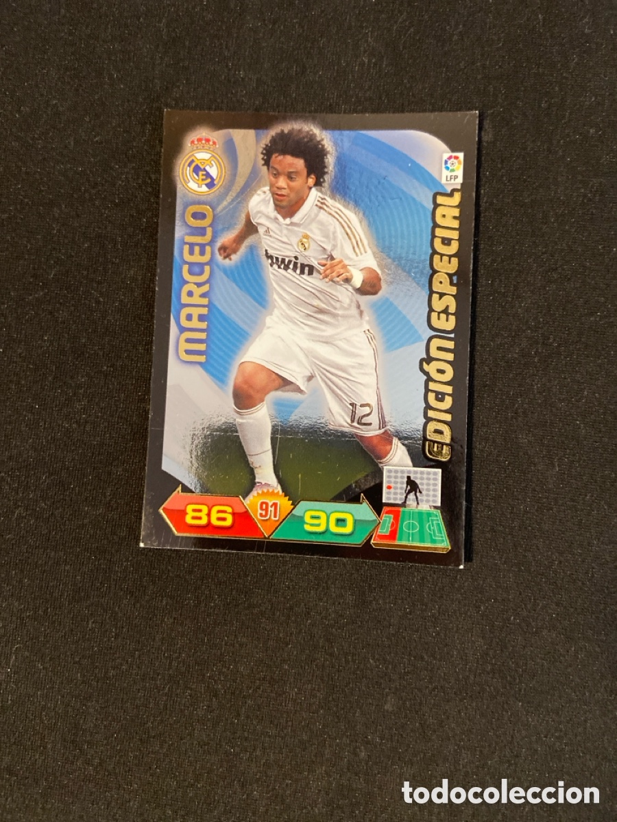 Cromos de f&uacute;tbol: MARCELO EDICION ESPECIAL (REAL MADRID)