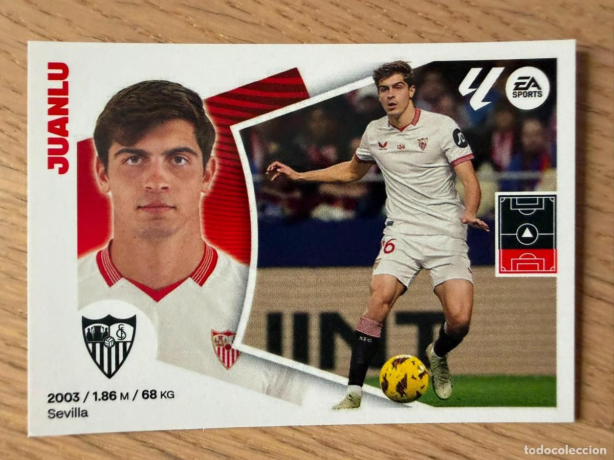 Cartes &agrave; collectionner de Football: 5 JUANLU SEVILLA 24 25 2024 2025 LIGA EA SPORTS COLECCIONES ESTE SIN PEGAR STICKER