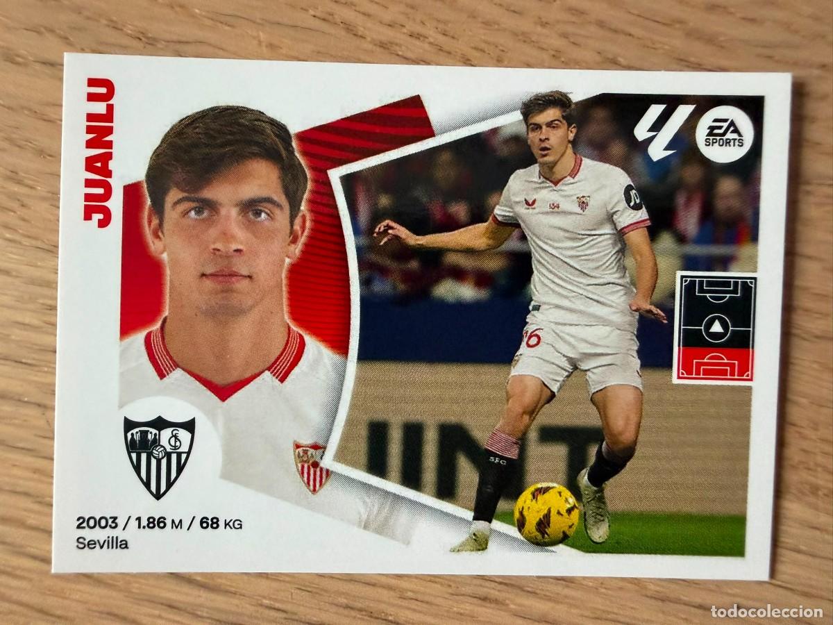 Cartes &agrave; collectionner de Football: 5 JUANLU SEVILLA 24 25 2024 2025 LIGA EA SPORTS COLECCIONES ESTE SIN PEGAR STICKER