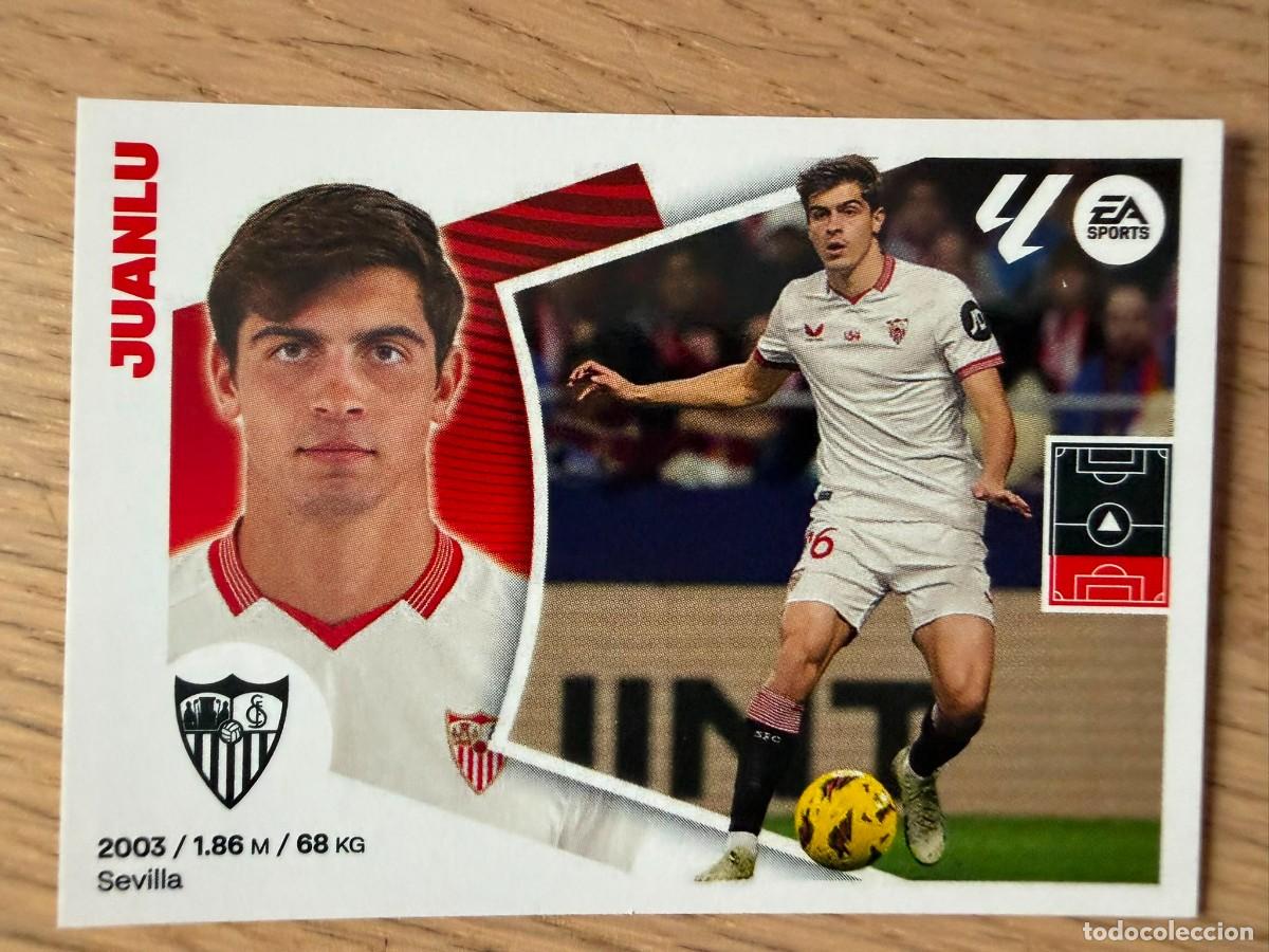Cartes &agrave; collectionner de Football: 5 JUANLU SEVILLA 24 25 2024 2025 LIGA EA SPORTS COLECCIONES ESTE SIN PEGAR STICKER
