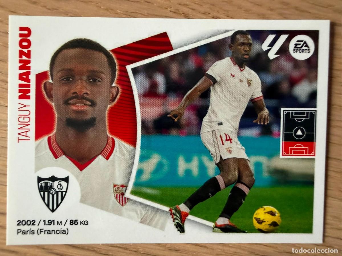 Cromos de f&uacute;tbol: 7 NIANZOU SEVILLA 24 25 2024 2025 LIGA EA SPORTS COLECCIONES ESTE SIN PEGAR STICKER