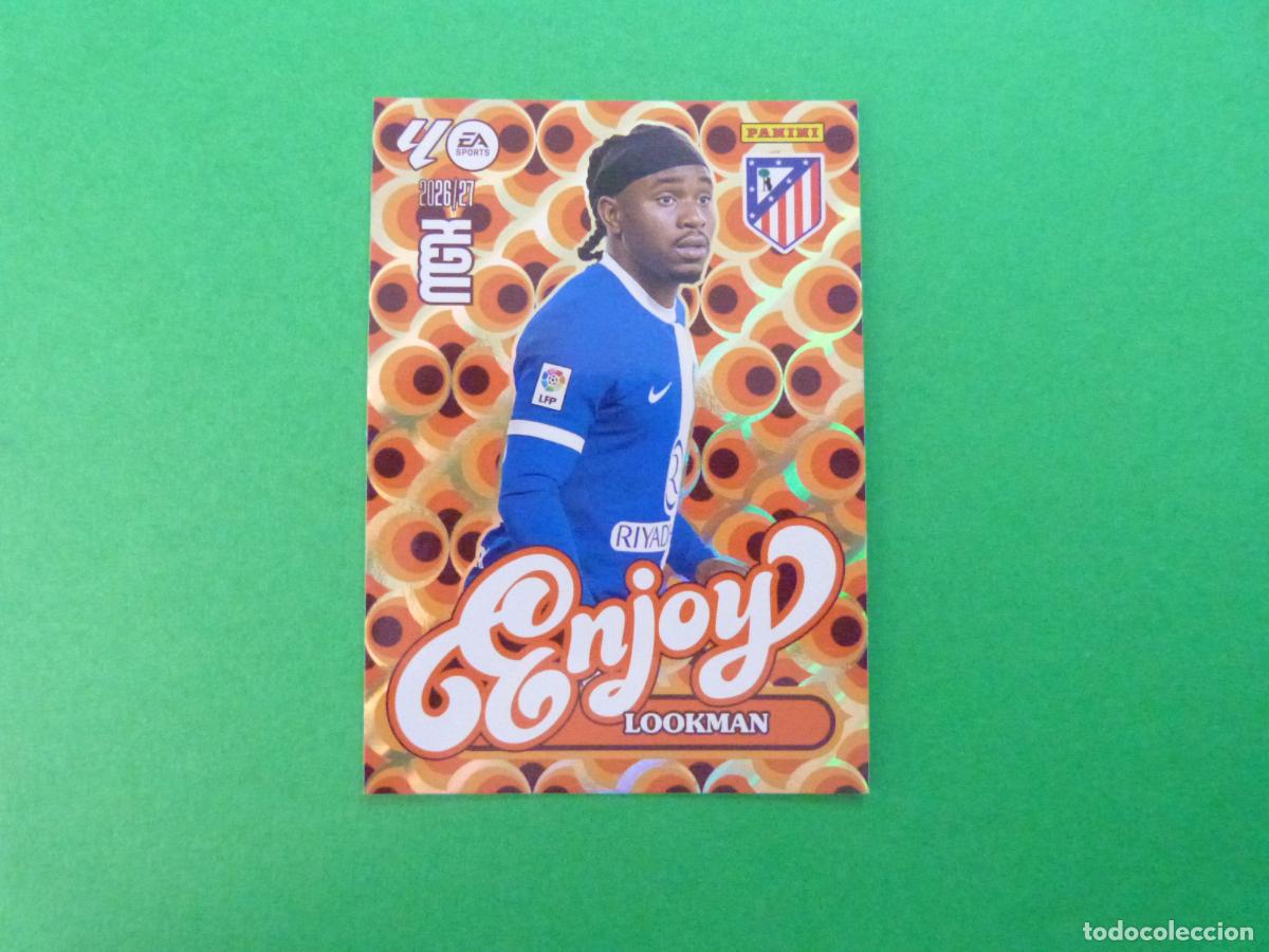 Cromos de f&uacute;tbol: TRADING CARD FUTBOL LOOKMAN ATLETICO DE MADRID N&ordm; 385 LIGA MEGACRACKS 2026-2027/26-27 PANINI