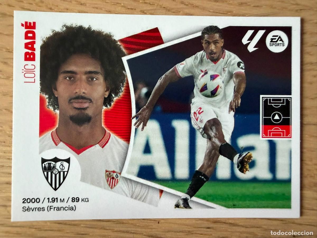 Cromos de f&uacute;tbol: 9 BADE SEVILLA 24 25 2024 2025 LIGA EA SPORTS COLECCIONES ESTE SIN PEGAR STICKER