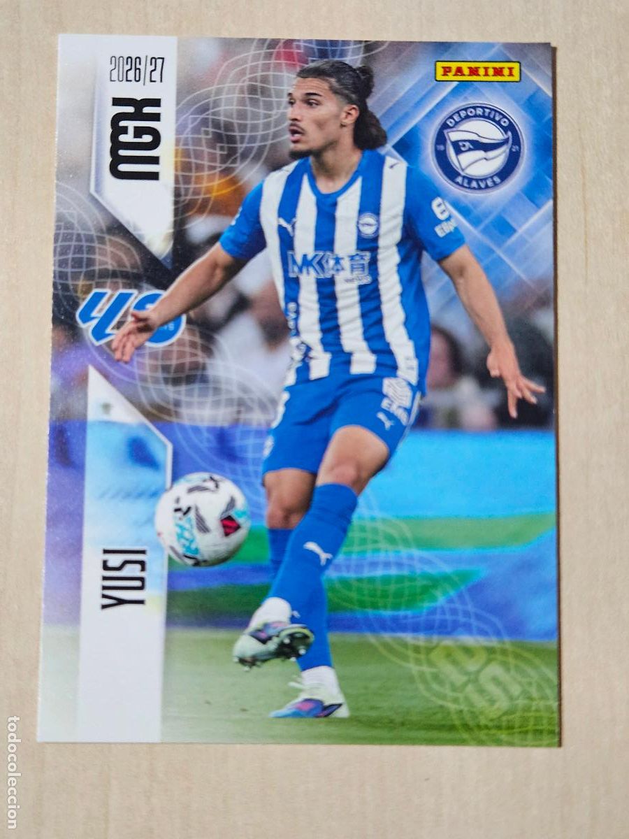 Fu&szlig;ball-Sticker: CROMO N&ordm; 26 YUSI - MEGACRACKS 2026 27 - ALAVES