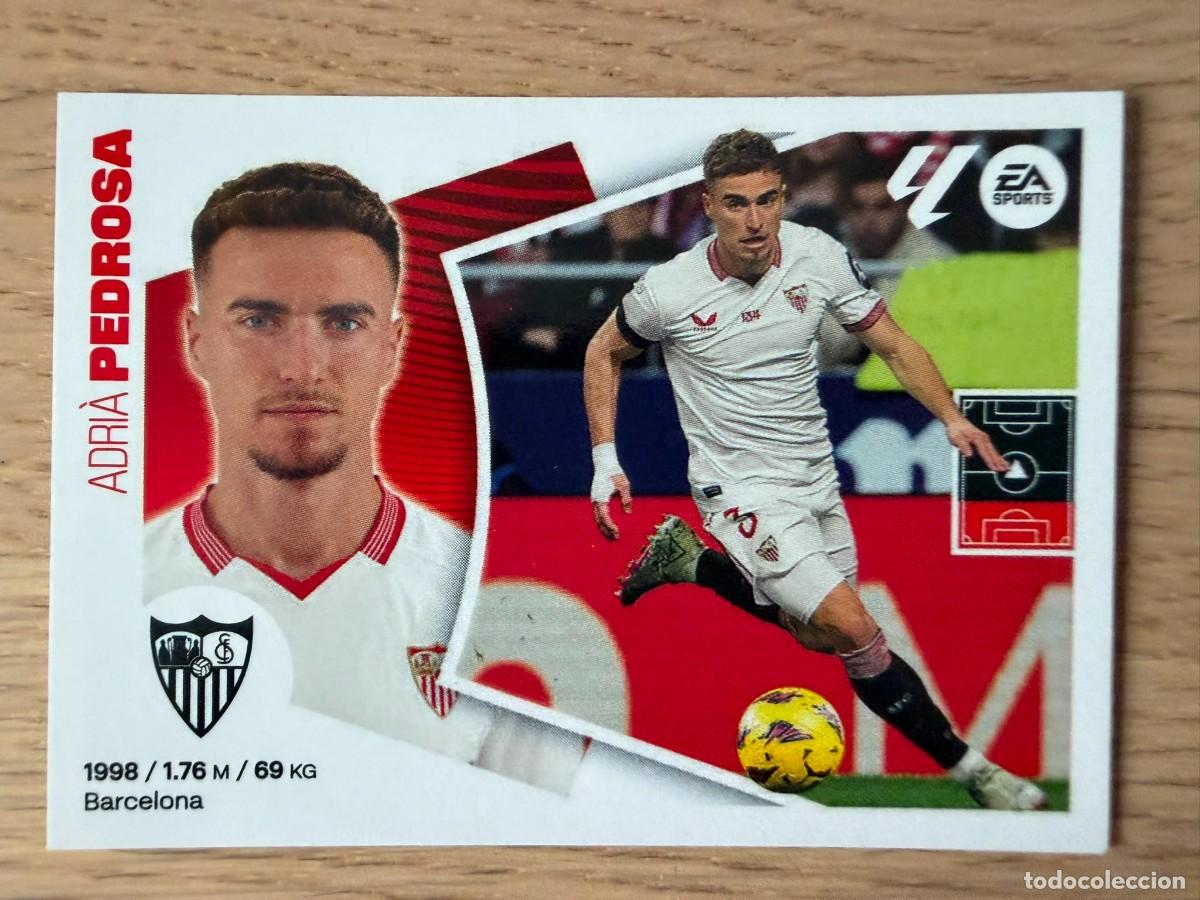 Football Stickers: 11 PEDROSA SEVILLA 24 25 2024 2025 LIGA EA SPORTS COLECCIONES ESTE SIN PEGAR STICKER