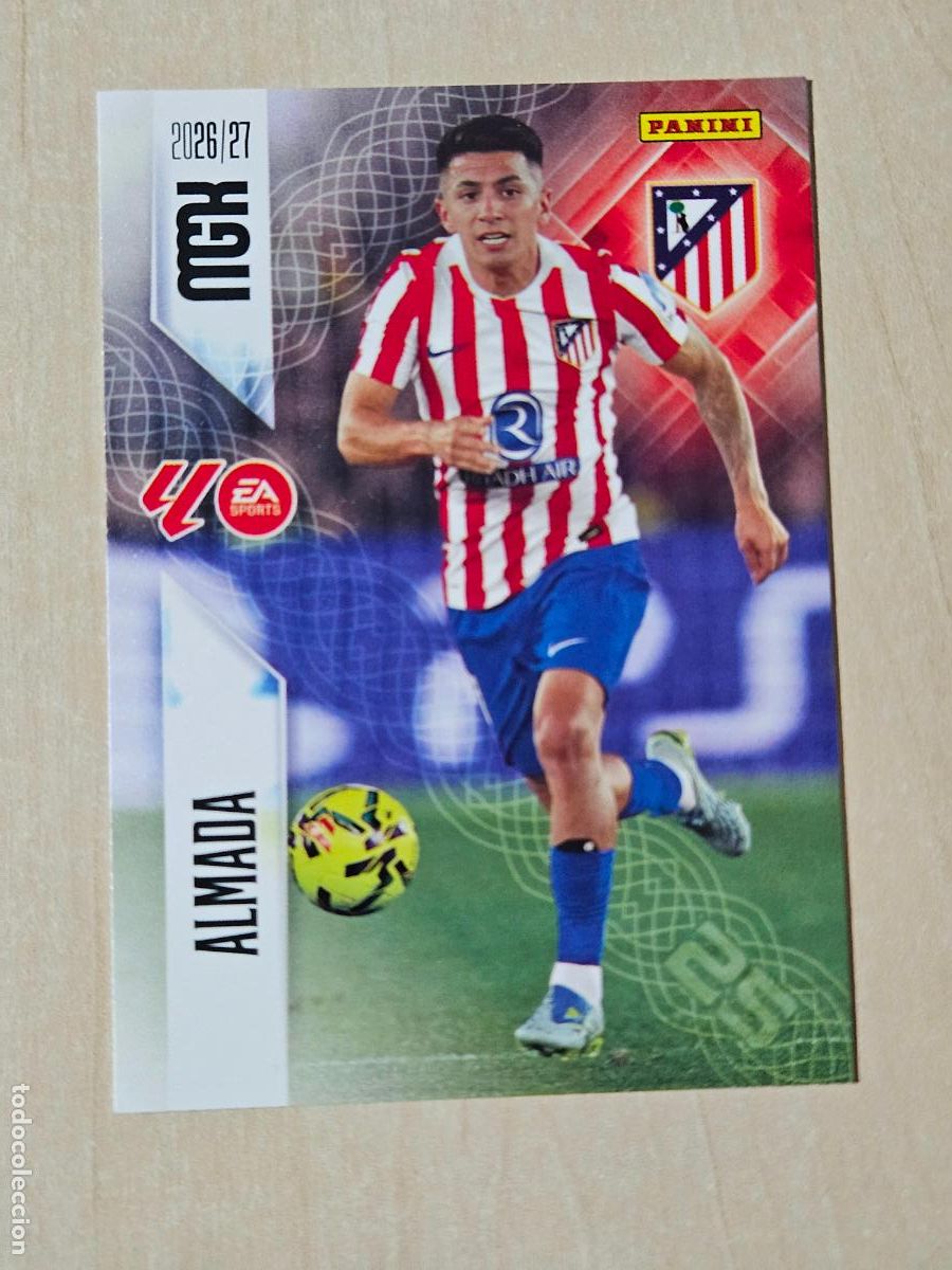 Football Stickers: CROMO N&ordm; 68 ALMADA - MEGACRACKS 2026 27 - ATLETICO DE MADRID