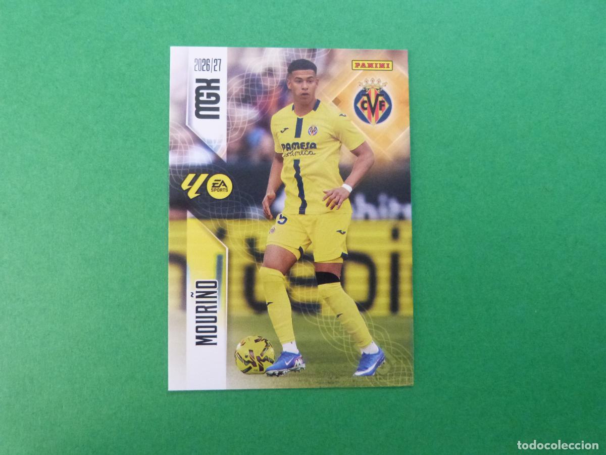 Football Stickers: TRADING CARD FUTBOL MOURI&Ntilde;O VILLARREAL C.F. N&ordm; 364 LIGA MEGACRACKS 2026-2027/26-27 PANINI