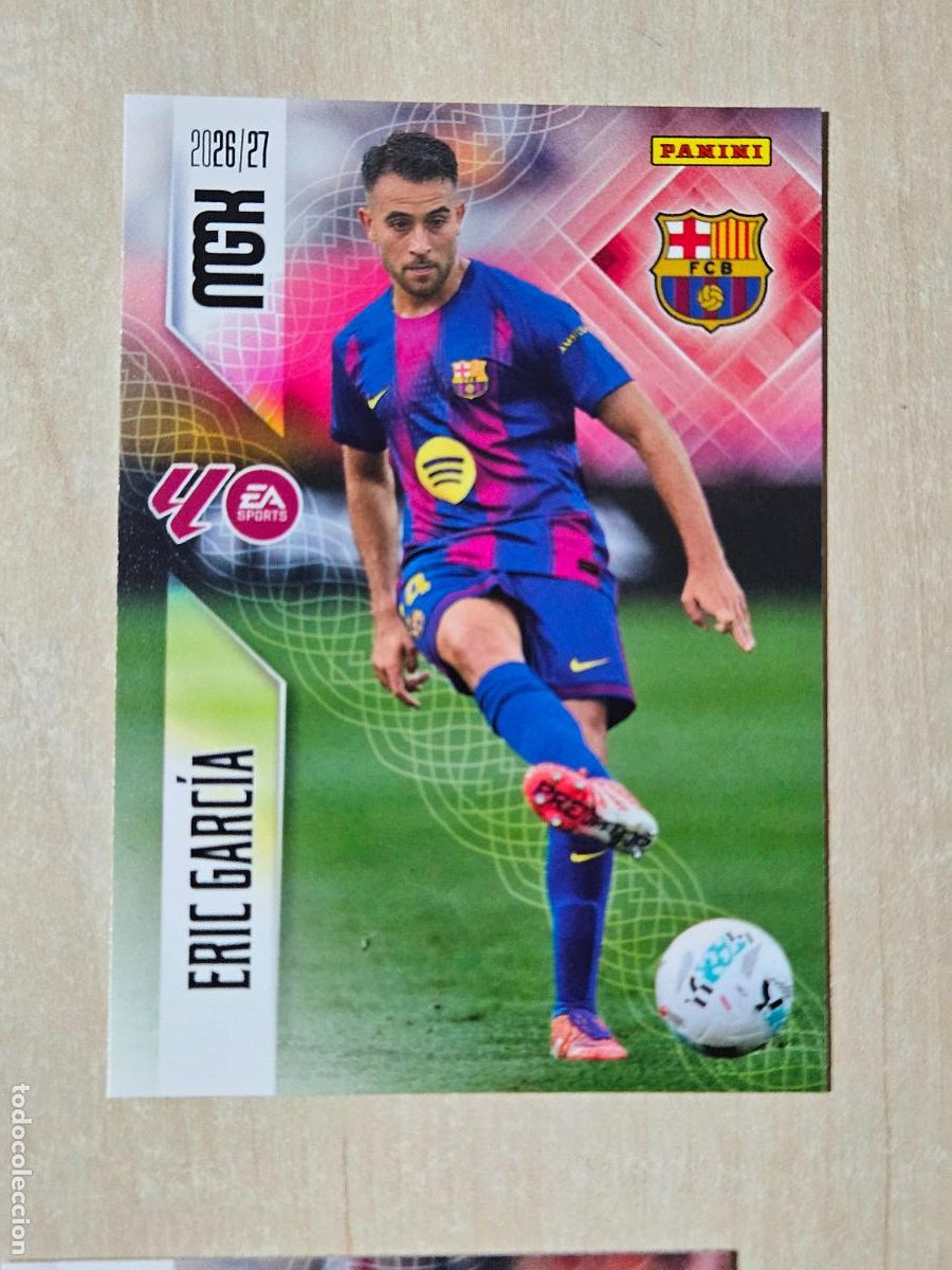 Football Stickers: CROMO N&ordm; 79 ERIC GARCIA - MEGACRACKS 2026 27 - BARCELONA
