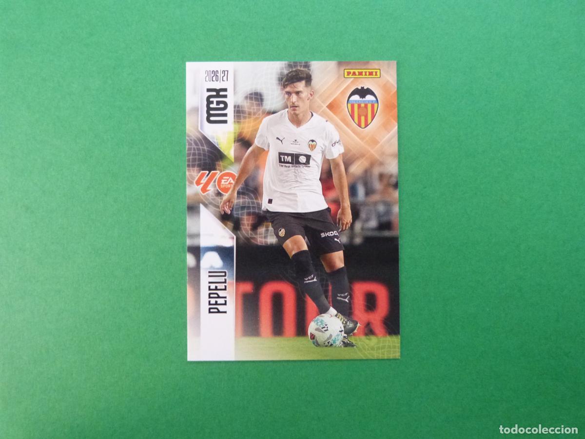 Football Stickers: TRADING CARD FUTBOL PEPELU VALENCIA C.F. N&ordm; 352 LIGA MEGACRACKS 2026-2027/26-27 PANINI