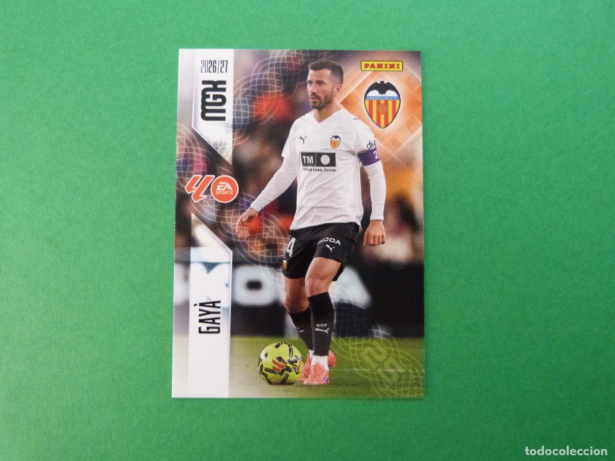 Football Stickers: TRADING CARD FUTBOL GAYA VALENCIA C.F. N&ordm; 351 LIGA MEGACRACKS 2026-2027/26-27 PANINI