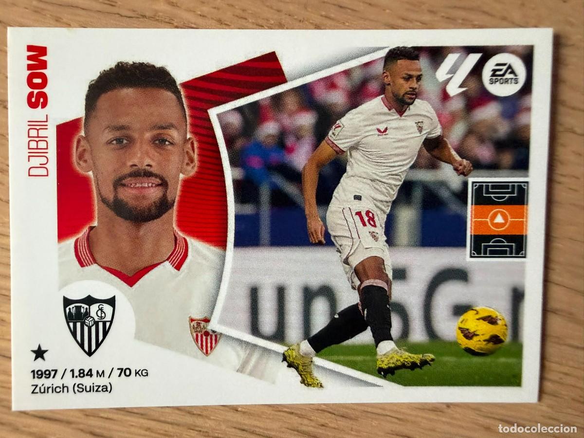 Cromos de f&uacute;tbol: 15 SOW SEVILLA 24 25 2024 2025 LIGA EA SPORTS COLECCIONES ESTE SIN PEGAR STICKER
