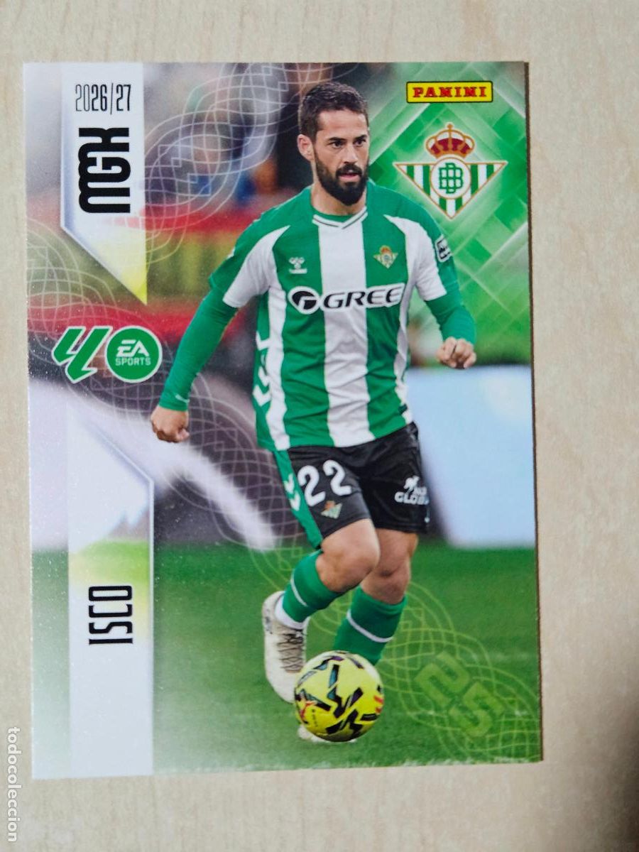 Cromos de f&uacute;tbol: CROMO N&ordm; 104 ISCO - MEGACRACKS 2026 27 - REAL BETIS