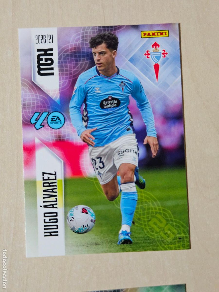 Cromos de f&uacute;tbol: CROMO N&ordm; 120 HUGO ALVAREZ - MEGACRACKS 2026 27 - REAL CELTA