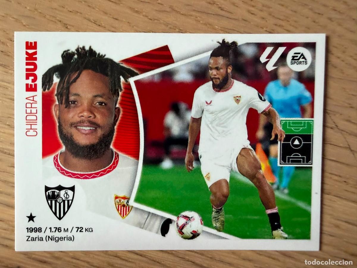 Cromos de f&uacute;tbol: 16 EJUKE SEVILLA 24 25 2024 2025 LIGA EA SPORTS COLECCIONES ESTE SIN PEGAR STICKER
