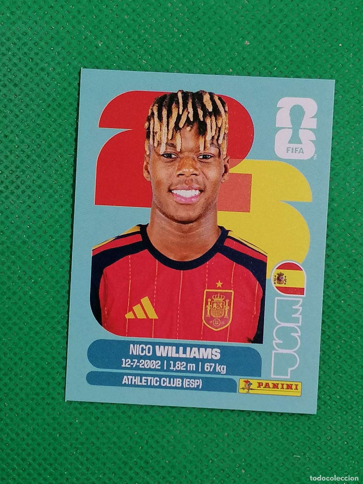 Cromos de f&uacute;tbol: ESP 17 ESP17 NICO WILLIAMS ESPA&Ntilde;A ⚽ PANINI FIFA MUNDIAL WORLD CUP 26 2026 STICKER ⚽