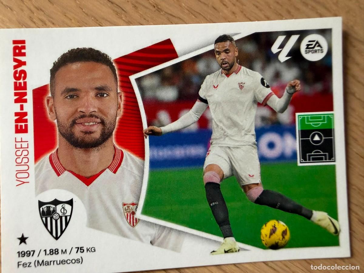 Cromos de Futebol: 18 EN NESYRI SEVILLA 24 25 2024 2025 LIGA EA SPORTS COLECCIONES ESTE SIN PEGAR STICKER