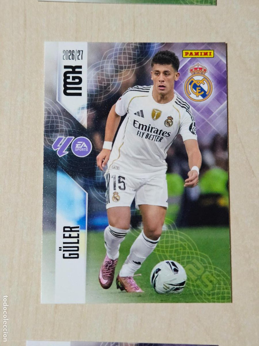 Cromos de f&uacute;tbol: CROMO N&ordm; 229 GULER - MEGACRACKS 2026 27 - REAL MADRID