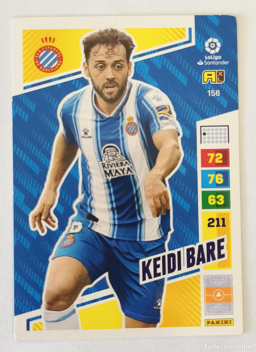 Cromos de f&uacute;tbol: ADRENALYN LA LIGA 2022 2023 PANINI - 156 KEIDI BARE - RCD ESPANYOL