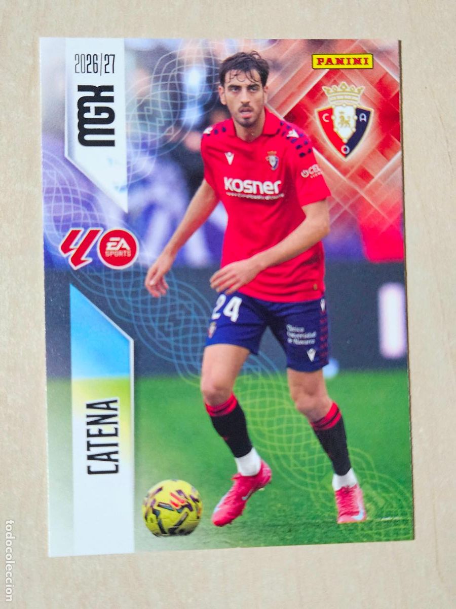 Cromos de Futebol: CROMO N&ordm; 258 CATENA - MEGACRACKS 2026 27 - OSASUNA