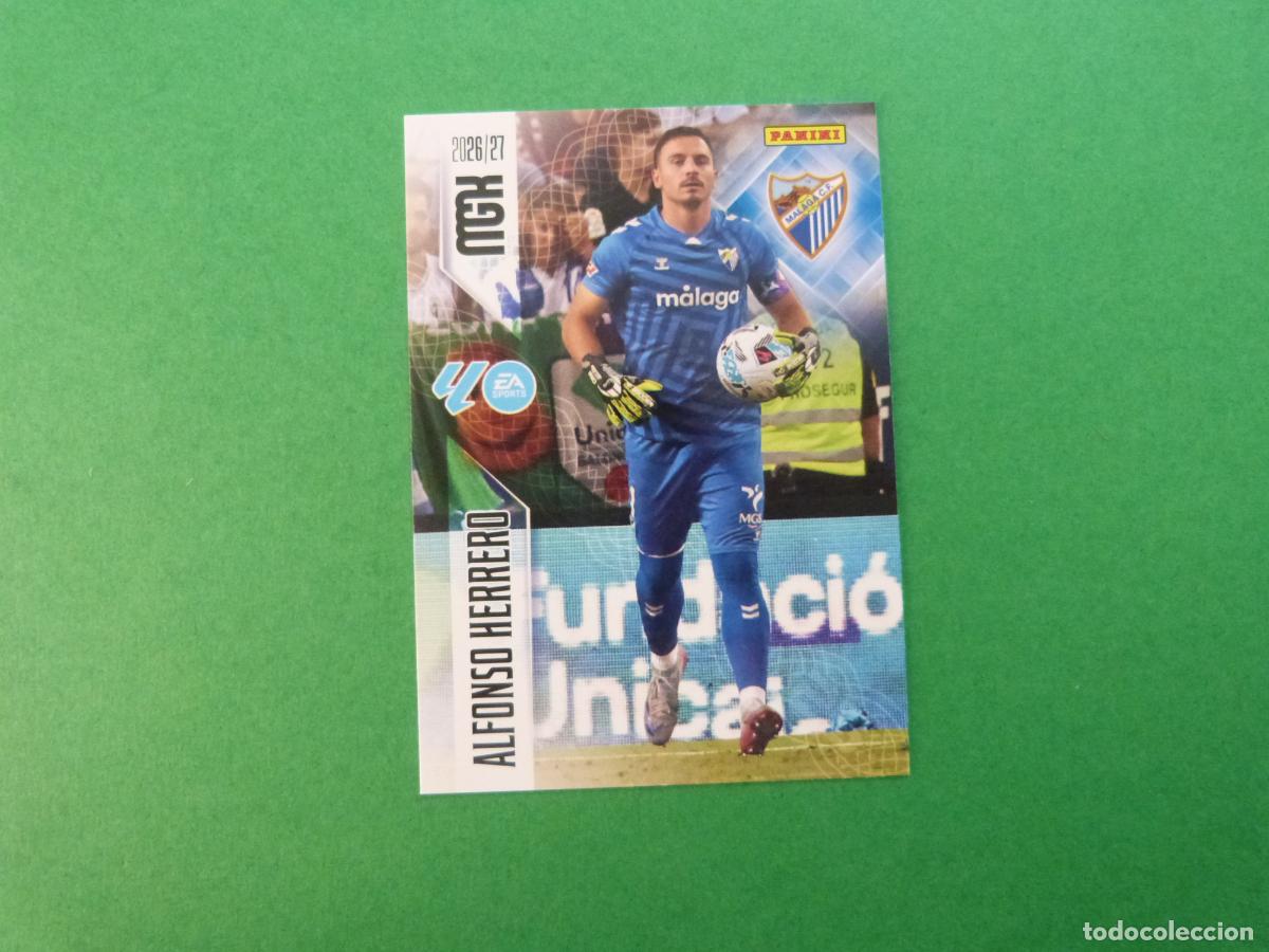 Cromos de Futebol: TRADING CARD FUTBOL ALFONSO HERRERO MALAGA C.F. N&ordm; 236 LIGA MEGACRACKS 2026-2027/26-27