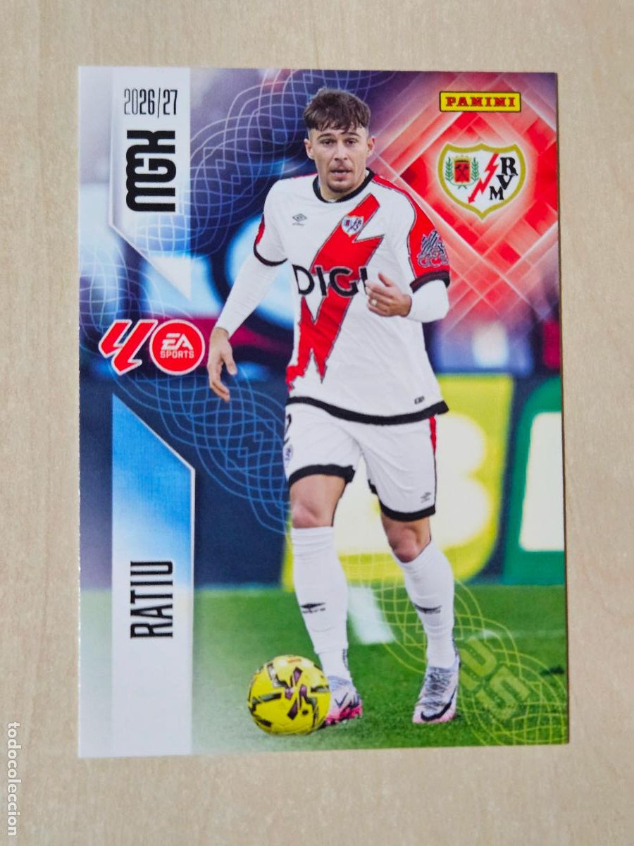 Cromos de Futebol: CROMO N&ordm; 292 RATIU - MEGACRACKS 2026 27 - RAYO VALLECANO
