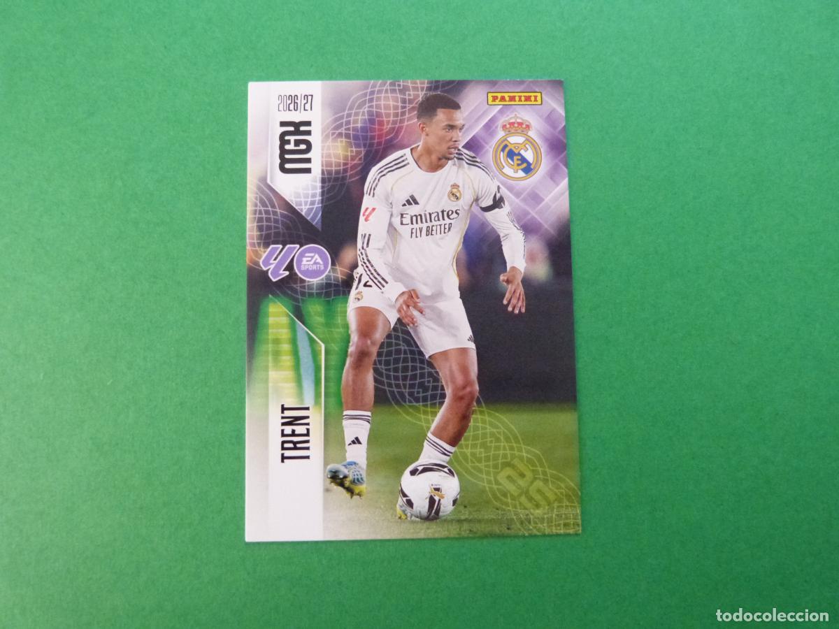 Cromos de Futebol: TRADING CARD FUTBOL TRENT REAL MADRID C.F. N&ordm; 220 LIGA MEGACRACKS 2026-2027/26-27