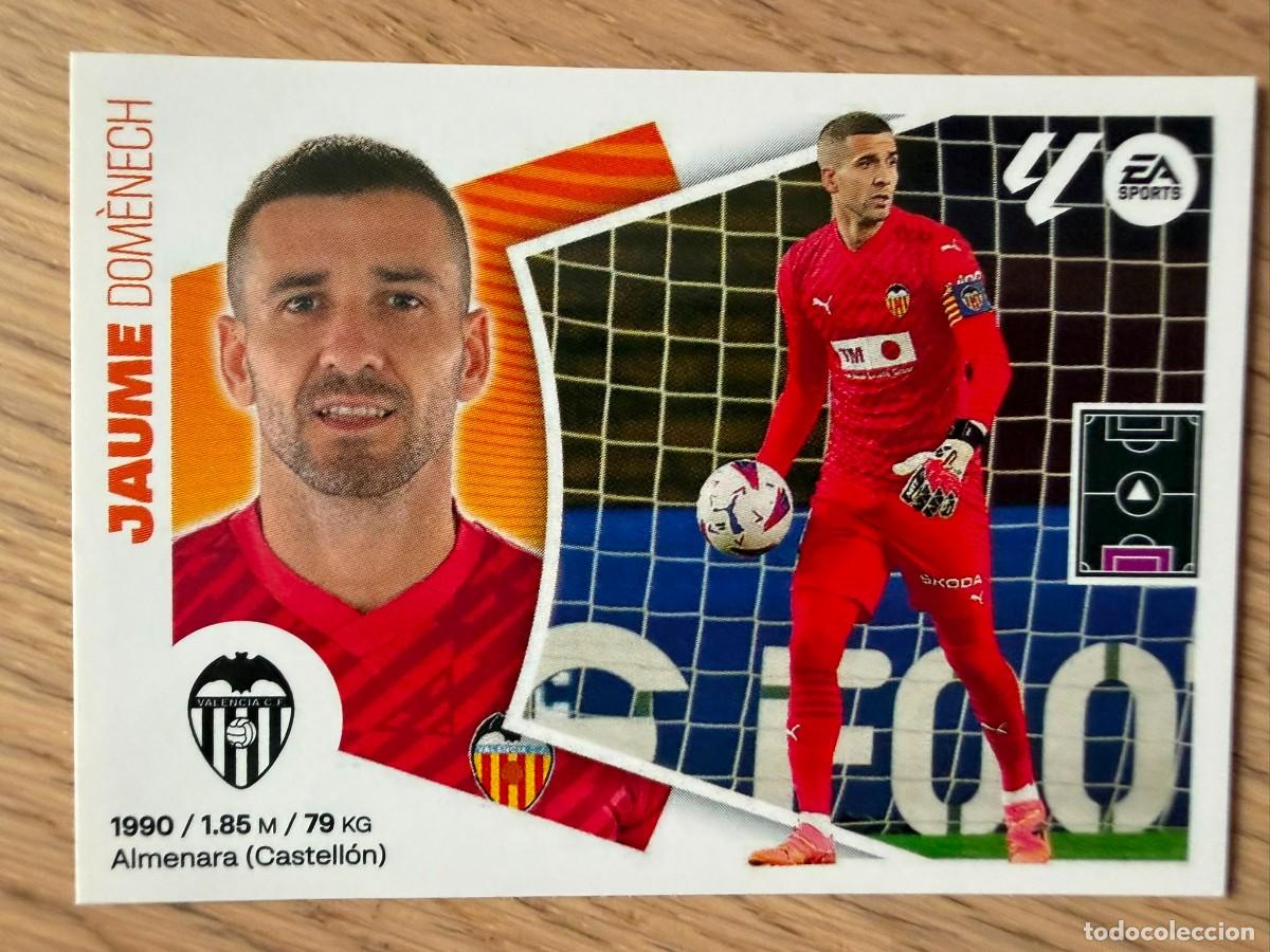 Cromos de Futebol: 4 JAUME DOMENECH VALENCIA 24 25 2024 2025 LIGA EA SPORTS COLECCIONES ESTE SIN PEGAR STICKER