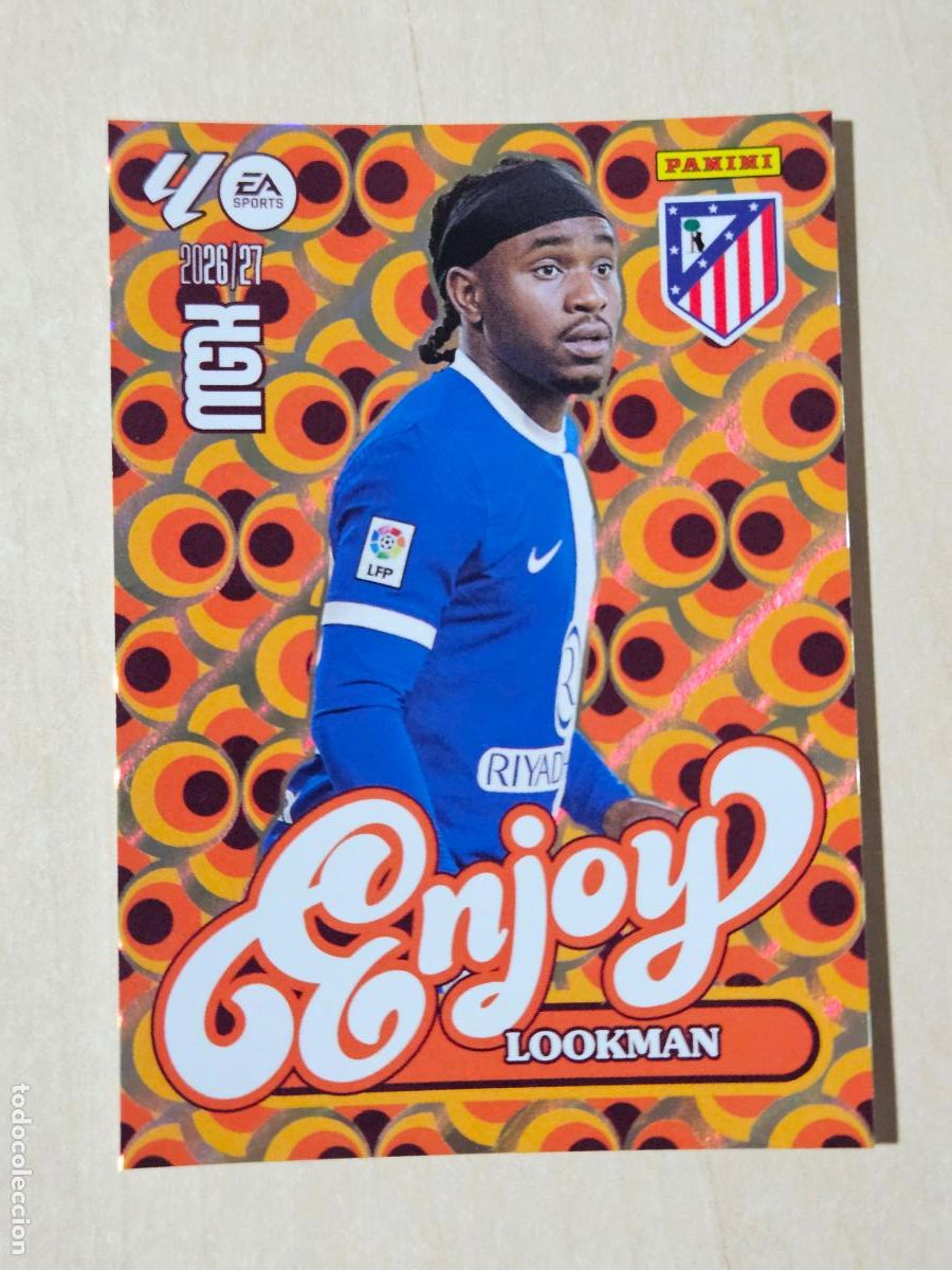 Cromos de f&uacute;tbol: CROMO N&ordm; 385 LOOKMAN - MEGACRACKS 2025 26 - ENJOY
