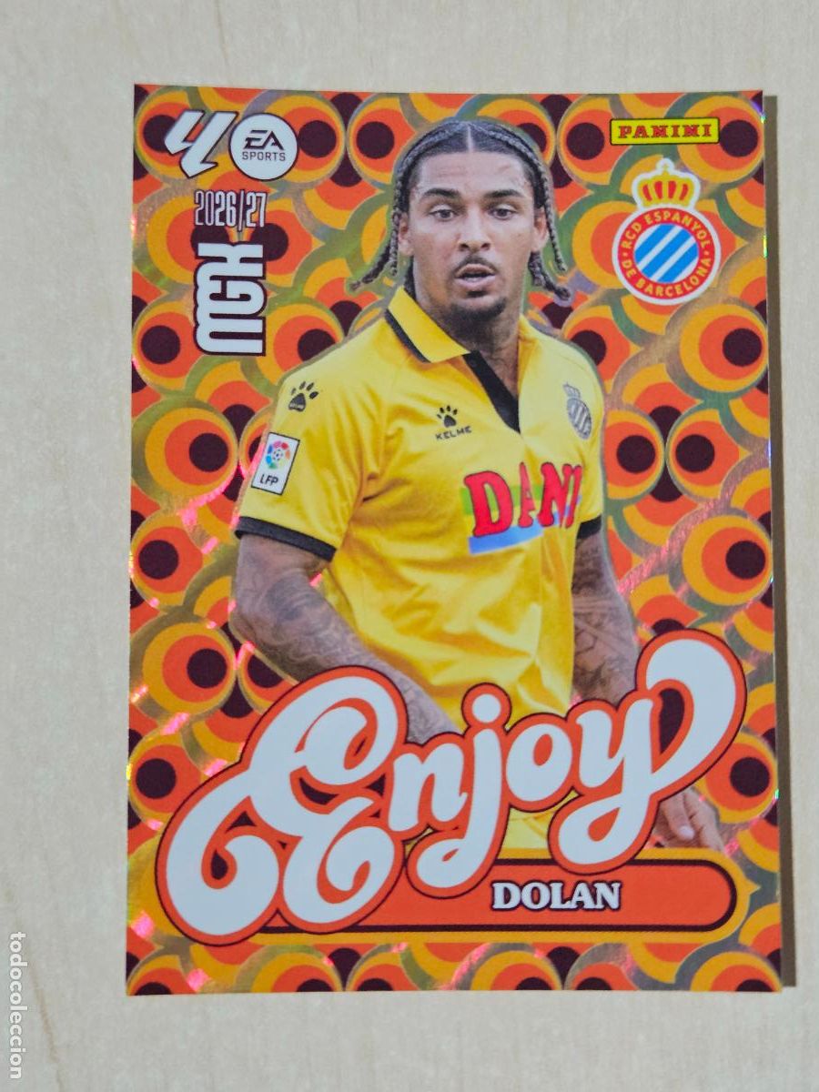 Cromos de f&uacute;tbol: CROMO N&ordm; 382 DOLAN - MEGACRACKS 2025 26 - ENJOY