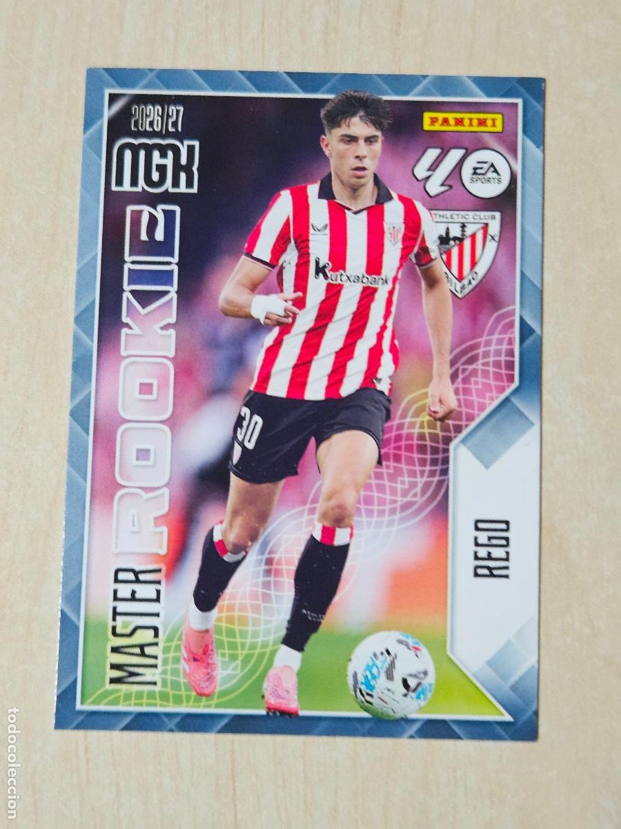 Cromos de f&uacute;tbol: CROMO N&ordm; 418 REGO - MEGACRACKS 2025 26 - MASTER ROOKIE