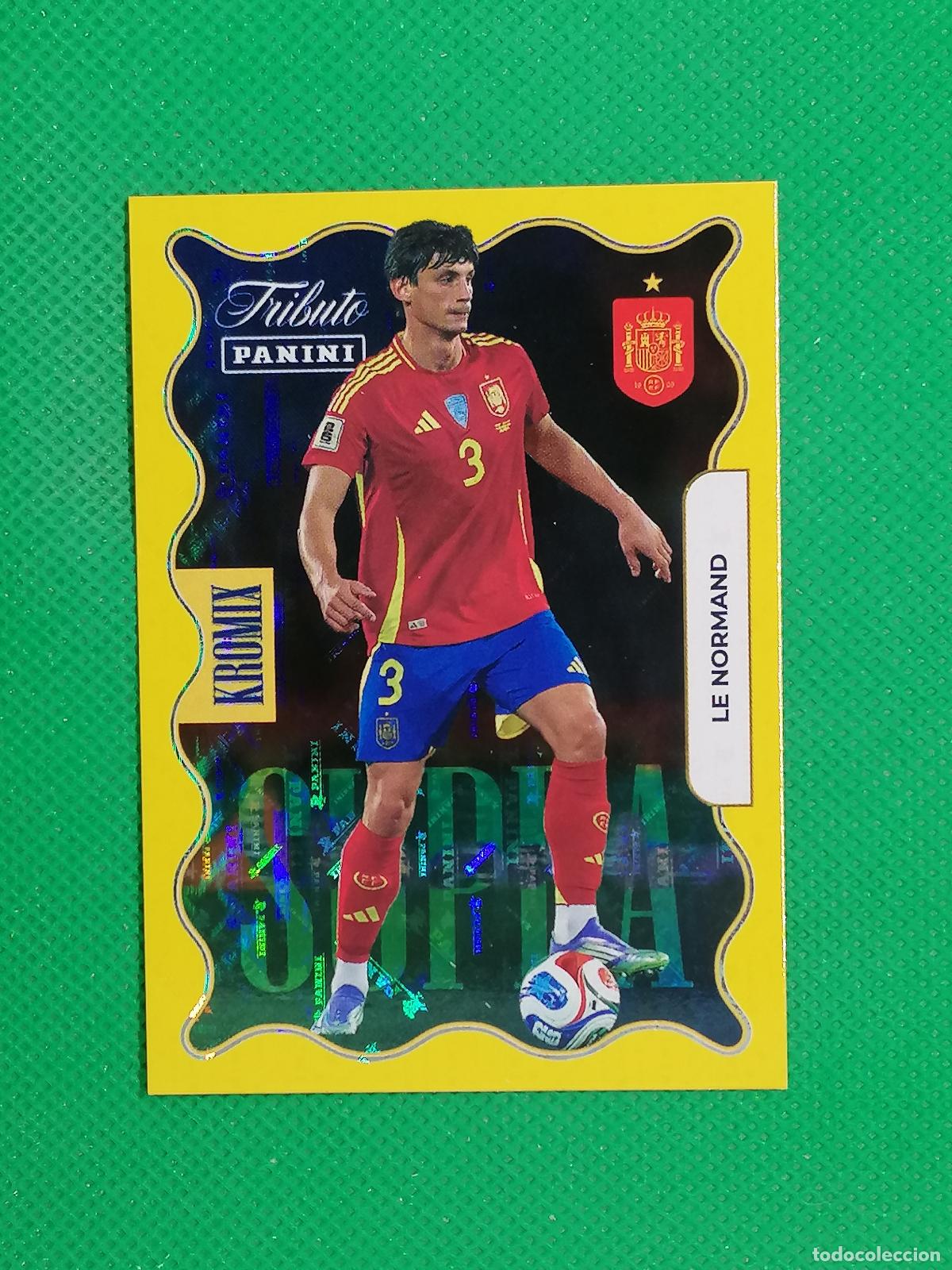 Cromos de f&uacute;tbol: KO73 LE NORMAND KROMIX SUPRA GOLD ORO ⚽PANINI TRIBUTO SELECCION ESPA&Ntilde;OLA ESPA&Ntilde;A CARD 26 2026⚽