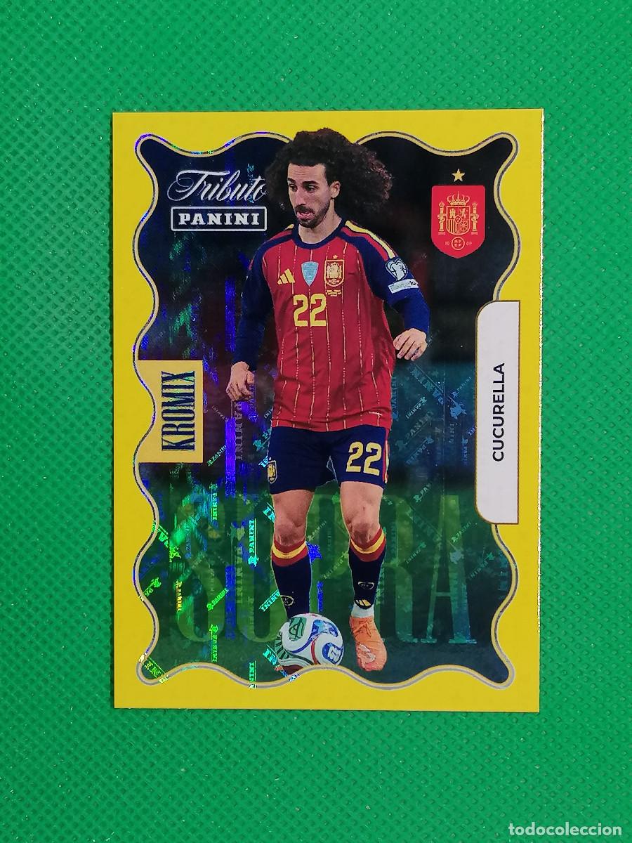 Cromos de f&uacute;tbol: KO75 CUCURELLA KROMIX SUPRA GOLD ORO ⚽PANINI TRIBUTO SELECCION ESPA&Ntilde;OLA ESPA&Ntilde;A CARD 26 2026⚽
