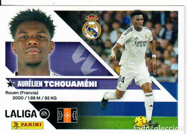 Cromos de f&uacute;tbol: CROMO PANINI LIGA ESTE 26 27 - N&ordm; 11 - TCHOUAM&Eacute;NI - REAL MADRID