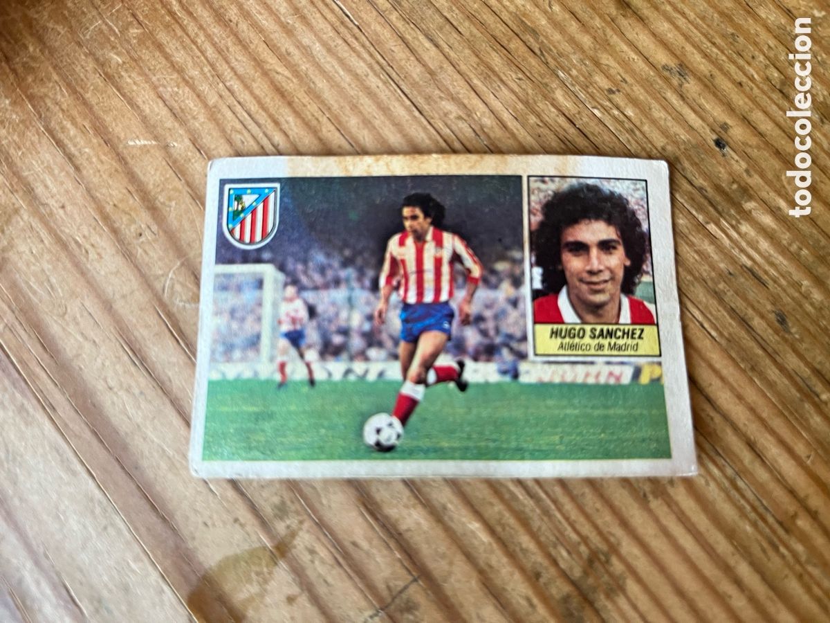Cromos de f&uacute;tbol: CROMO SIN PEGAR NUNCA PEGADO ALBUM LIGA ESTE 84 85 1984 1985 ATLETICO MADRID HUGO SANCHEZ