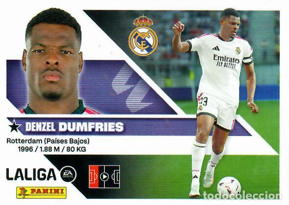 Figurine di Calcio: CROMO PANINI LIGA ESTE 26 27 - FICHAJE N&ordm; 3 - DUMFRIES - REAL MADRID - 2&ordf; EDICI&Oacute;N