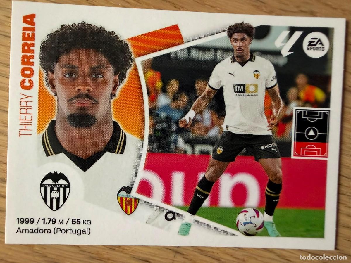 Cromos de f&uacute;tbol: 6 CORREIA VALENCIA 24 25 2024 2025 LIGA EA SPORTS COLECCIONES ESTE SIN PEGAR STICKER