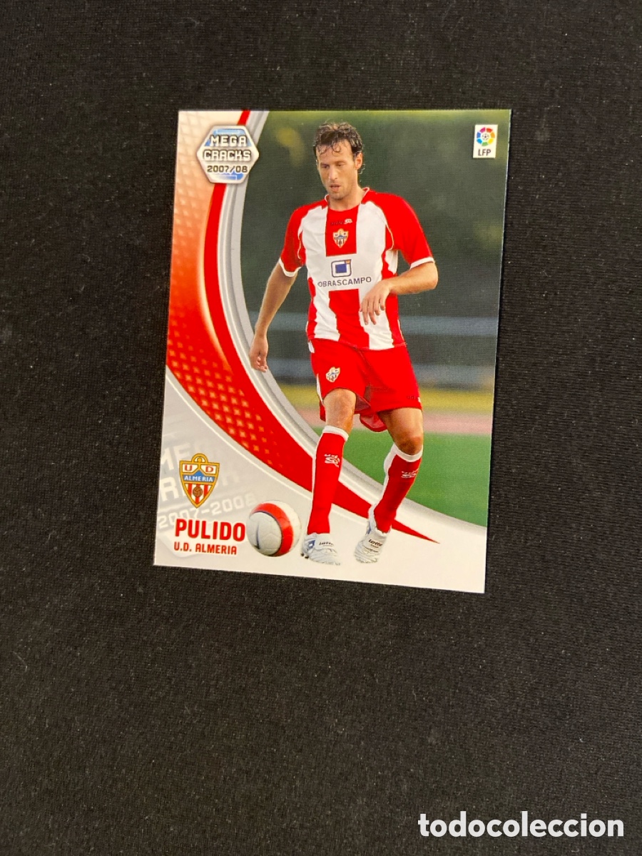 Cromos de f&uacute;tbol: PULIDO 8 (ALMERIA) MEGA