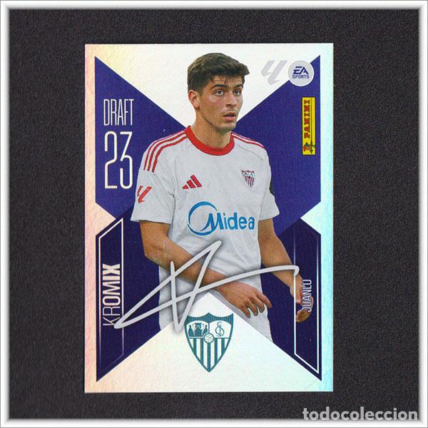 Figurine di Calcio: LIGA ESTE 2026 2027 26 27 PANINI JUANLU K14 14 DRAFT 23 KROMIX SEVILLA COLECCI&Oacute;N 1&ordf; EDICI&Oacute;N