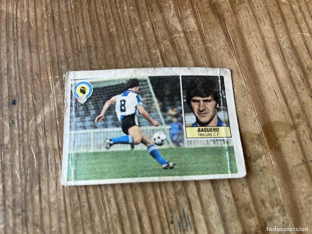 Figurine di Calcio: CROMO SIN PEGAR NUNCA PEGADO ALBUM LIGA ESTE 84 85 1984 1985 HERCULES BAQUERO
