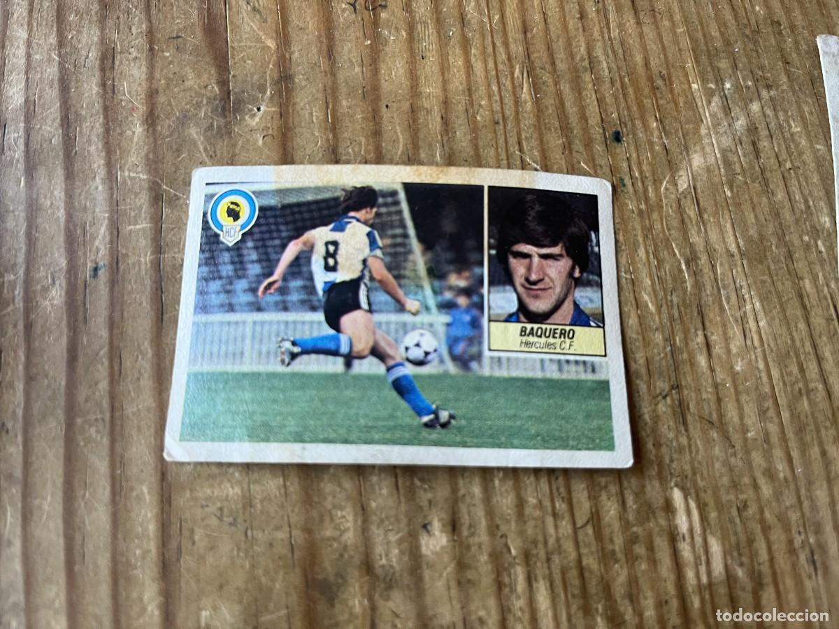 Figurine di Calcio: CROMO SIN PEGAR NUNCA PEGADO ALBUM LIGA ESTE 84 85 1984 1985 HERCULES BAQUERO