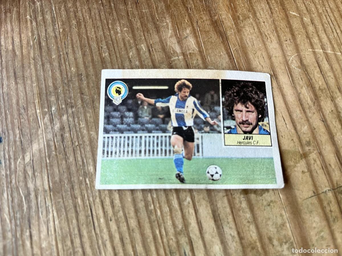 Cartes &agrave; collectionner de Football: CROMO SIN PEGAR NUNCA PEGADO ALBUM LIGA ESTE 84 85 1984 1985 HERCULES JAVI