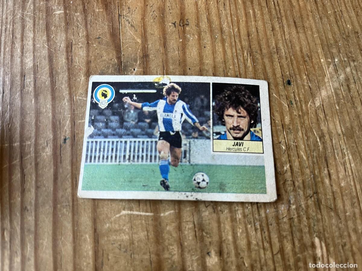 Cartes &agrave; collectionner de Football: CROMO SIN PEGAR NUNCA PEGADO ALBUM LIGA ESTE 84 85 1984 1985 HERCULES JAVI