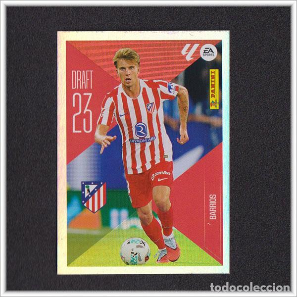 Figurine di Calcio: LIGA ESTE 2026 2027 26 27 PANINI PABLO BARRIOS 3 DRAFT 23 ATL&Eacute;TICO MADRID COLECCI&Oacute;N 1&ordf; EDICI&Oacute;N