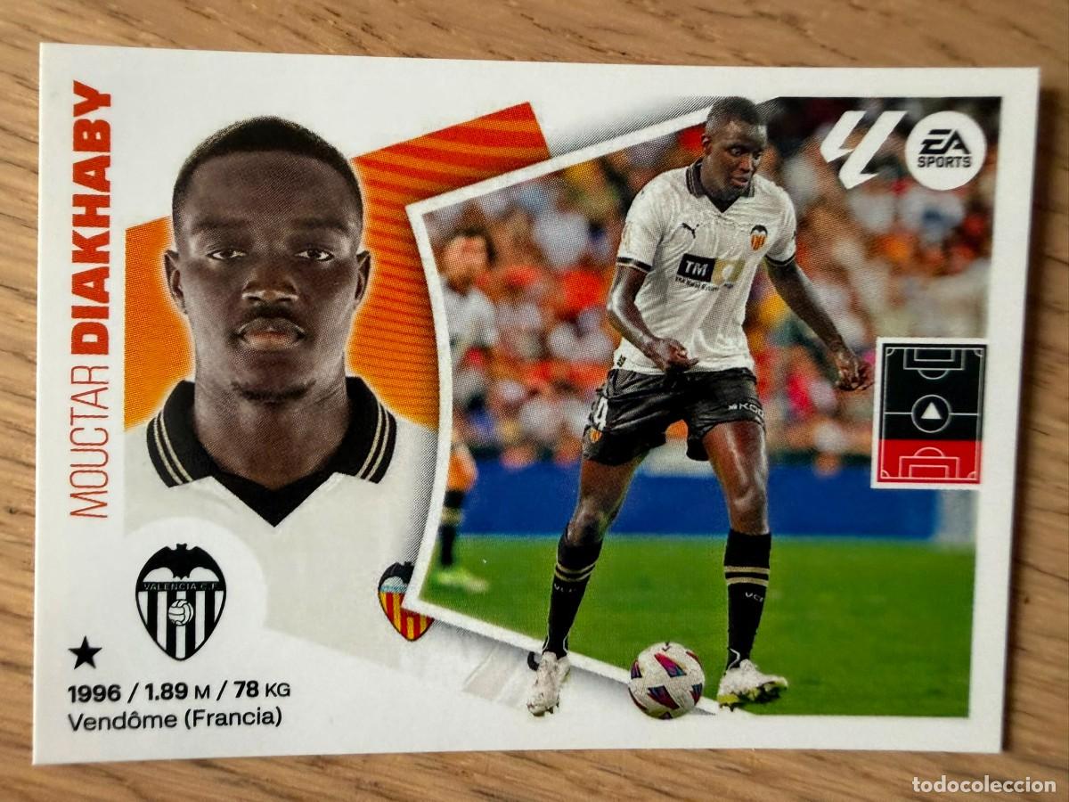Figurine di Calcio: 8 DIAKHABY VALENCIA 24 25 2024 2025 LIGA EA SPORTS COLECCIONES ESTE SIN PEGAR STICKER