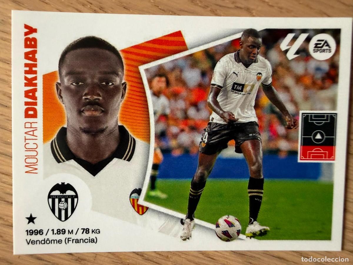 Figurine di Calcio: 8 DIAKHABY VALENCIA 24 25 2024 2025 LIGA EA SPORTS COLECCIONES ESTE SIN PEGAR STICKER
