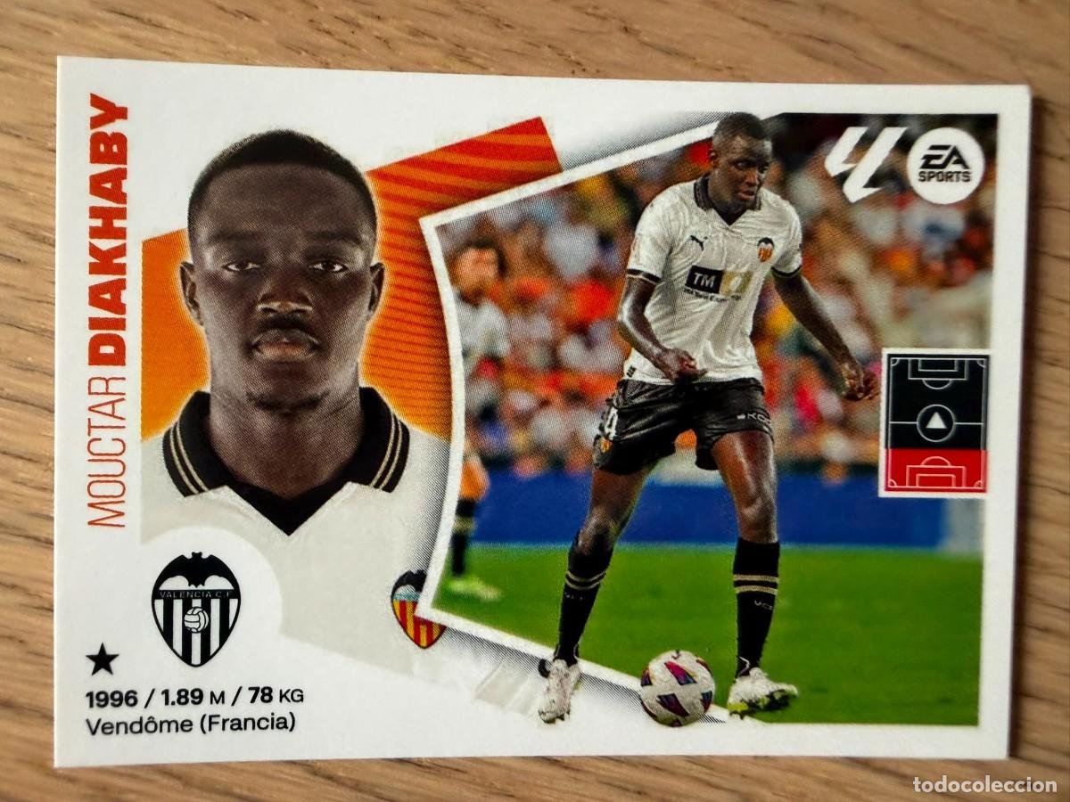 Figurine di Calcio: 8 DIAKHABY VALENCIA 24 25 2024 2025 LIGA EA SPORTS COLECCIONES ESTE SIN PEGAR STICKER