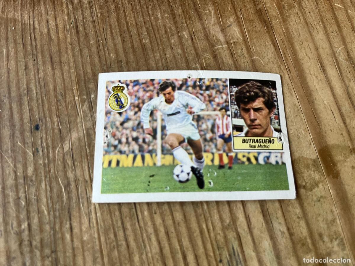 Figurine di Calcio: CROMO DESPEGADO ALBUM LIGA ESTE 84 85 1984 1985 REAL MADRID BUTRAGUE&Ntilde;O