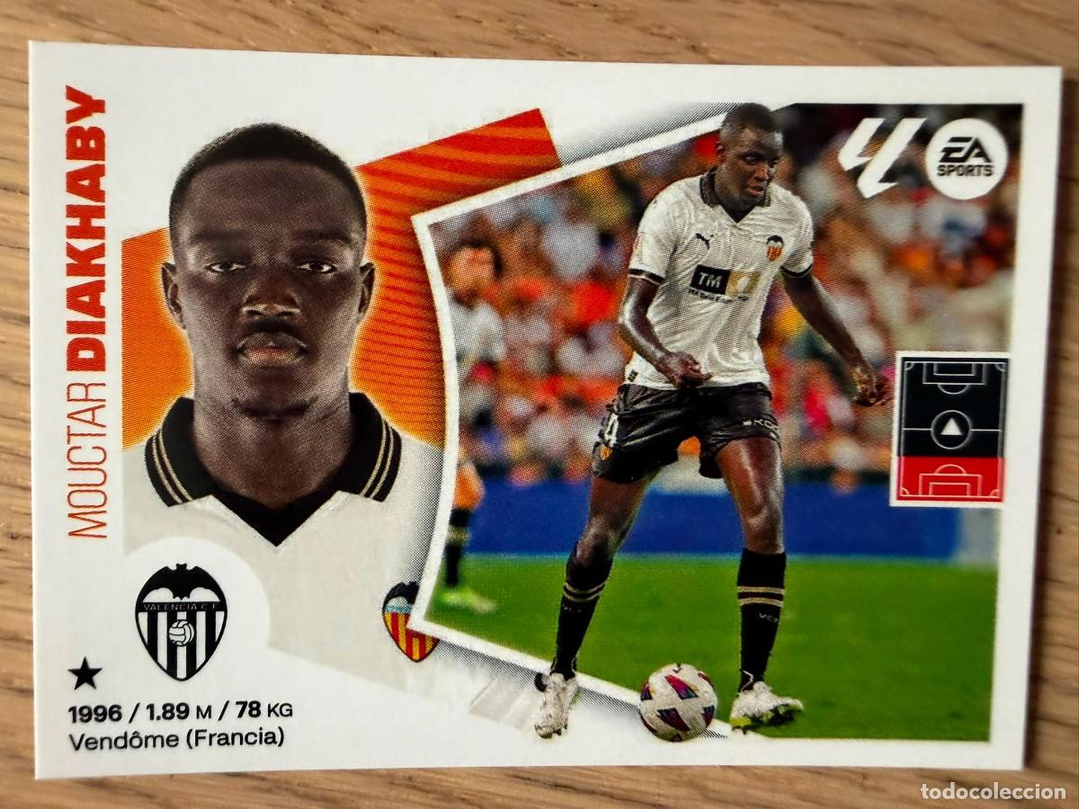 Figurine di Calcio: 8 DIAKHABY VALENCIA 24 25 2024 2025 LIGA EA SPORTS COLECCIONES ESTE SIN PEGAR STICKER