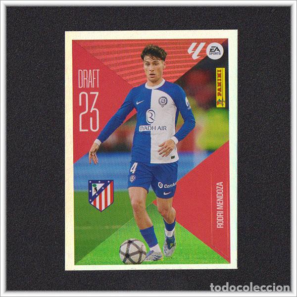 Figurine di Calcio: LIGA ESTE 2026 2027 26 27 PANINI RODRI MENDOZA 21 DRAFT 23 ATL&Eacute;TICO MADRID COLECCI&Oacute;N 1&ordf; EDICI&Oacute;N